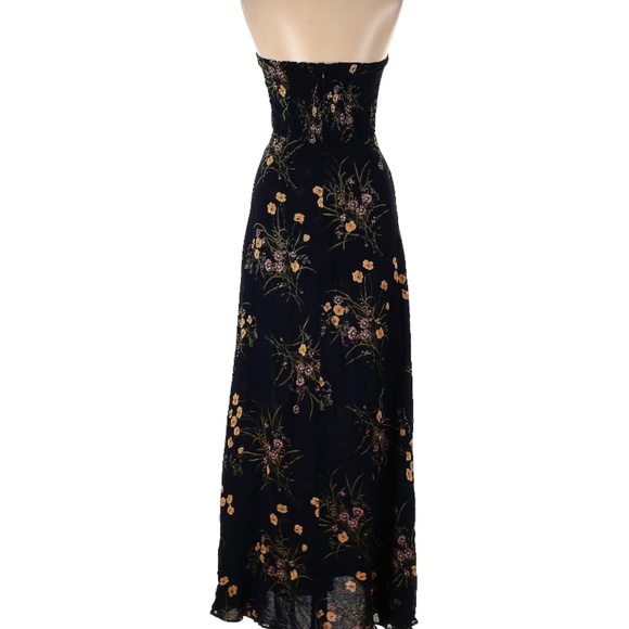 Reformation strapless floral maxi - Picture 2 of 2